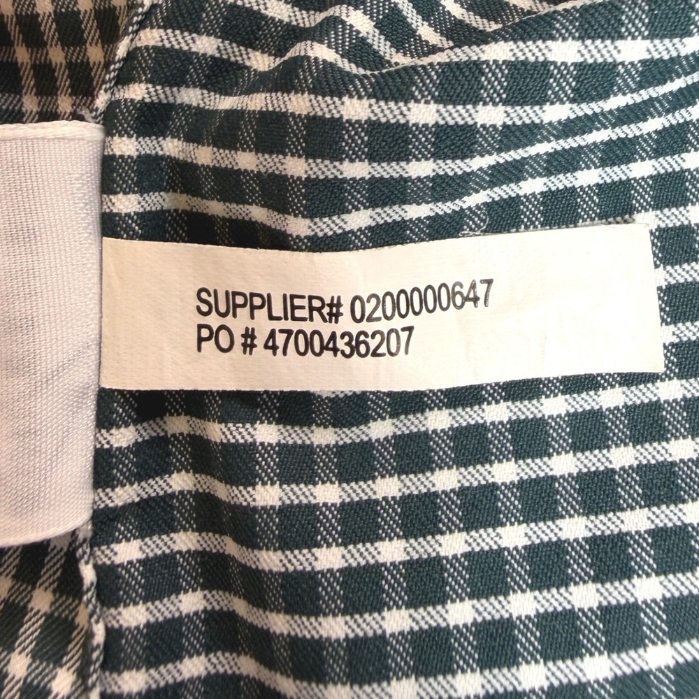 Polo Ralph Lauren Shirt Mens M Green Gingham Performance Long Sleeve EUC - Picture 10 of 11